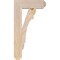 Ekena Millwork Olympic Craftsman Smooth Bracket, Douglas Fir, 3 1/2"W x 14"D x 26"H BKT04X14X26OLY04SDF - alternate 2
